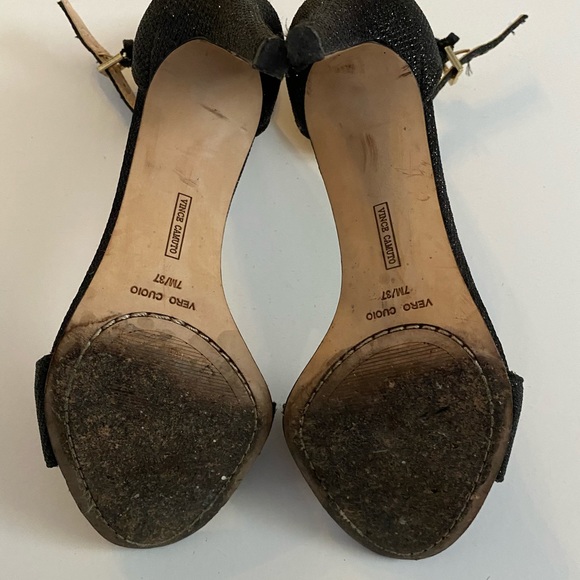 Vince Camuto Sparkly Strappy Heels - Picture 4 of 4